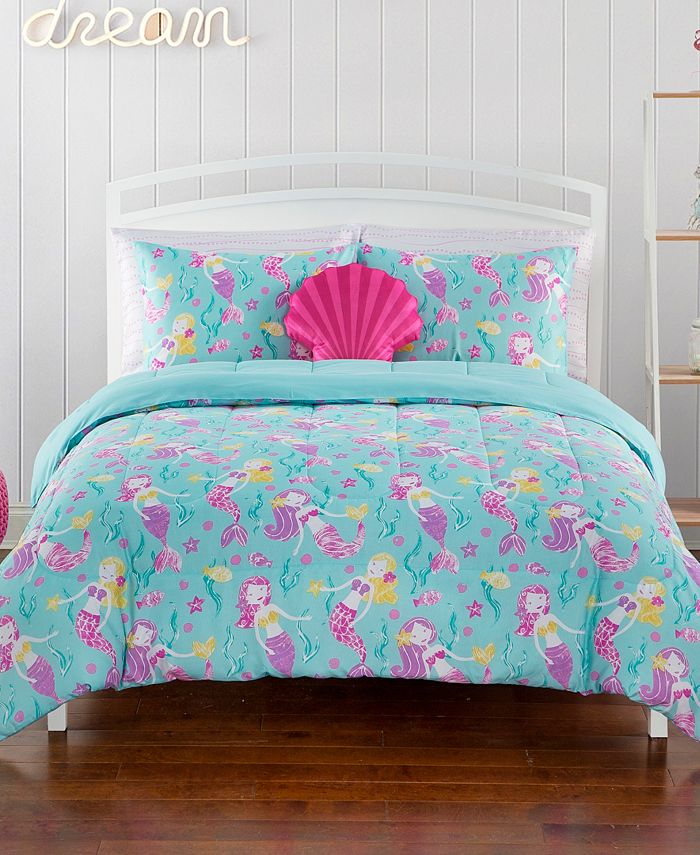 Sanders Mermaid Twin 5 Piece Comforter Set Macy's