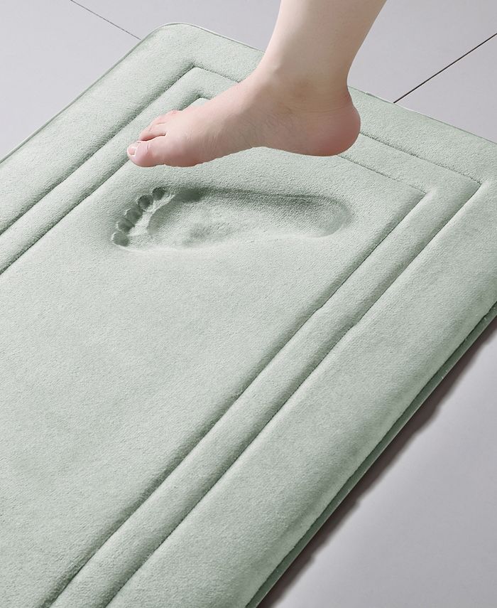 VCNY Home Verona 24" x 60" Memory Foam Bath Runner Macy's