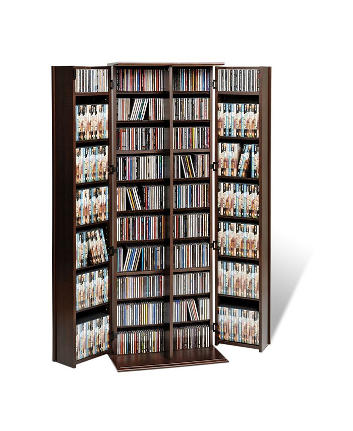 Prepac Grande Locking Media Storage Cabinet with Shaker Doors - Macy's