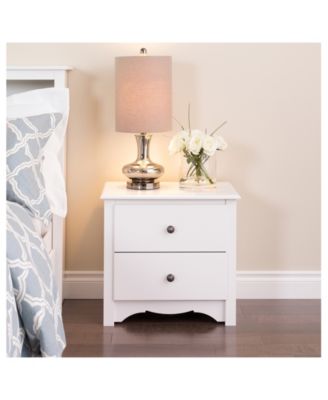 Prepac Monterey 2-Drawer Nightstand - Macy's