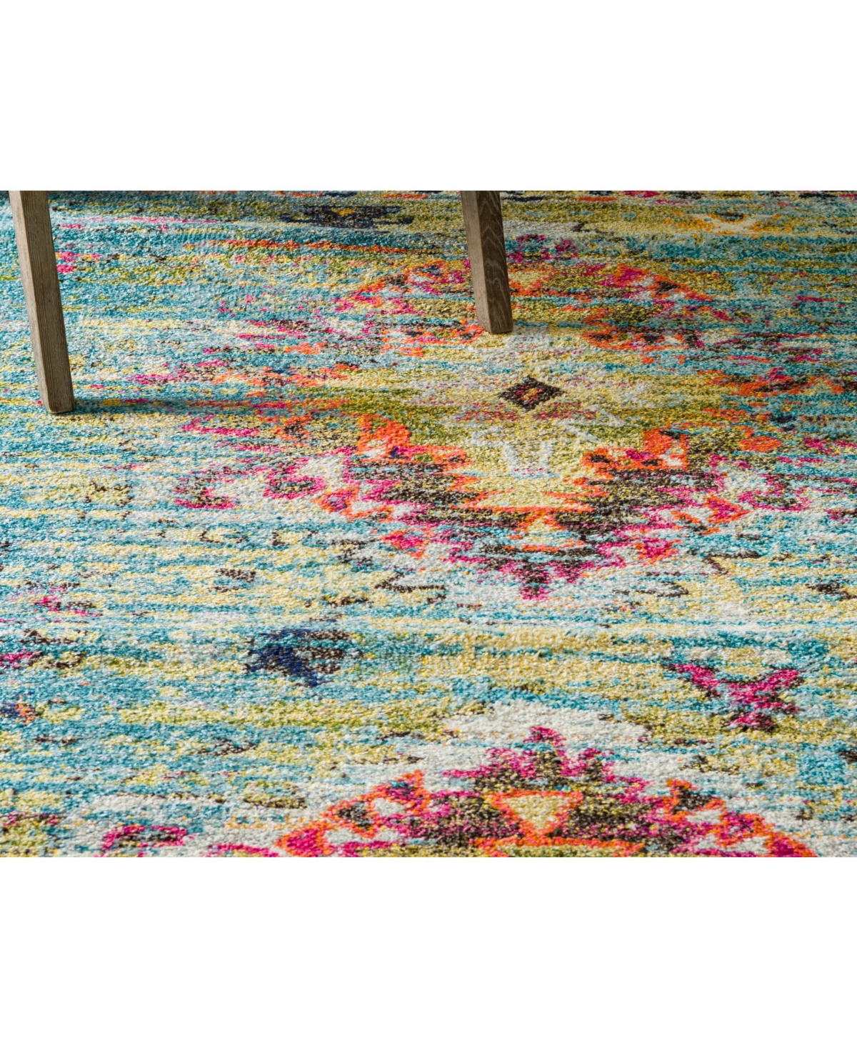 Bayshore Home Brio Bri9Area Rug - Turquoise