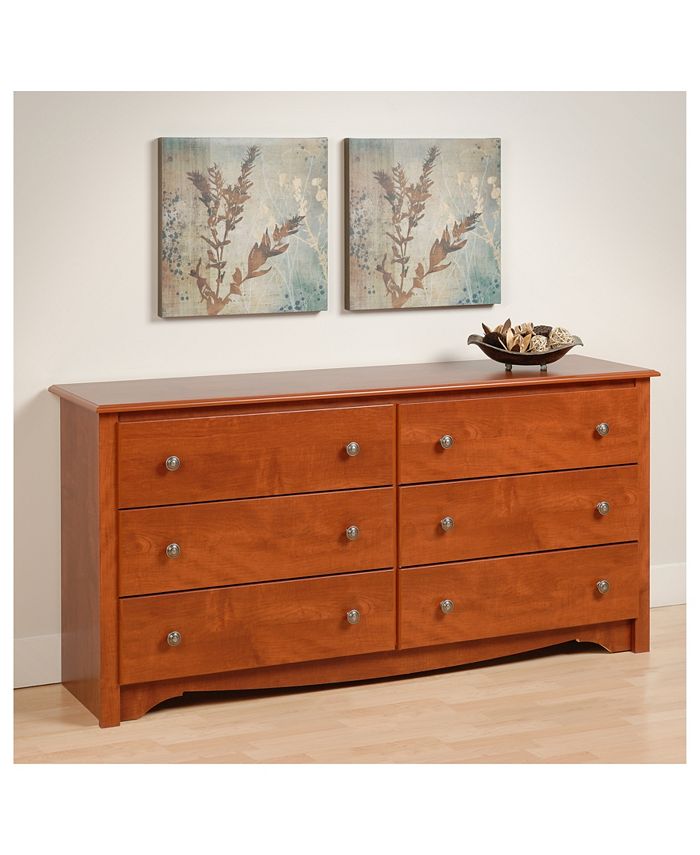 Prepac Monterey 6Drawer Dresser Macy's