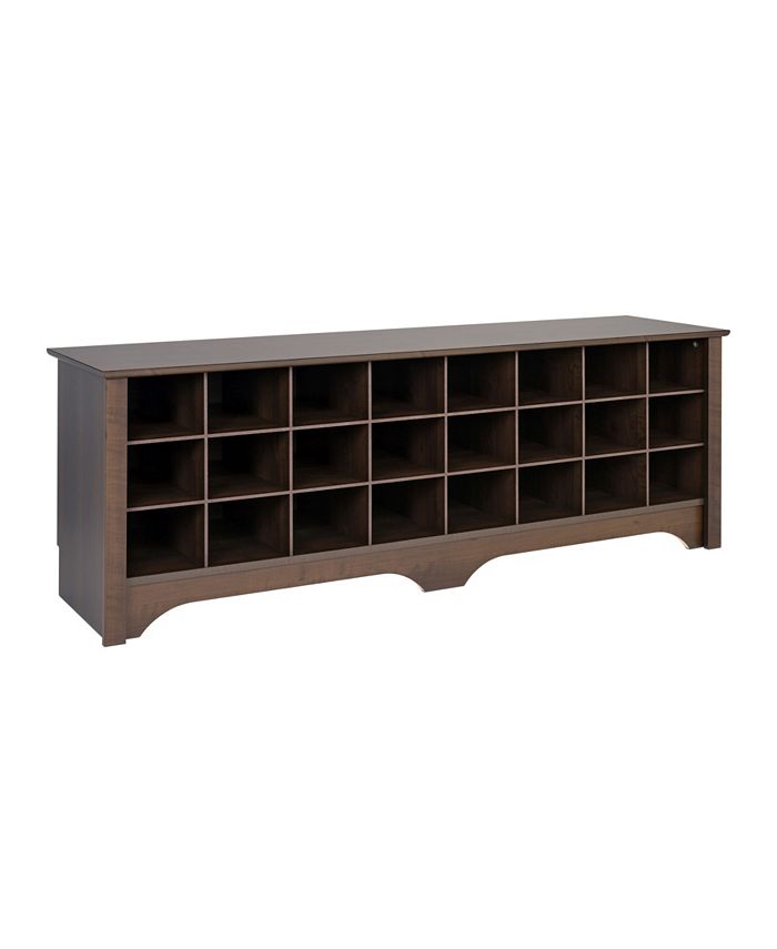 Prepac 24 Pair Shoe Storage Cubby Bench Macy's