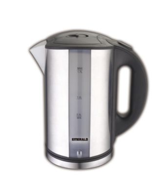 Emerald Electronics USA Inc. - Emerald 1.8L Electric Stainless Steel Tea Kettle With LED Light