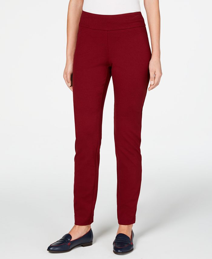 Women's Pull-On Ponte Pants, Created for Macy's