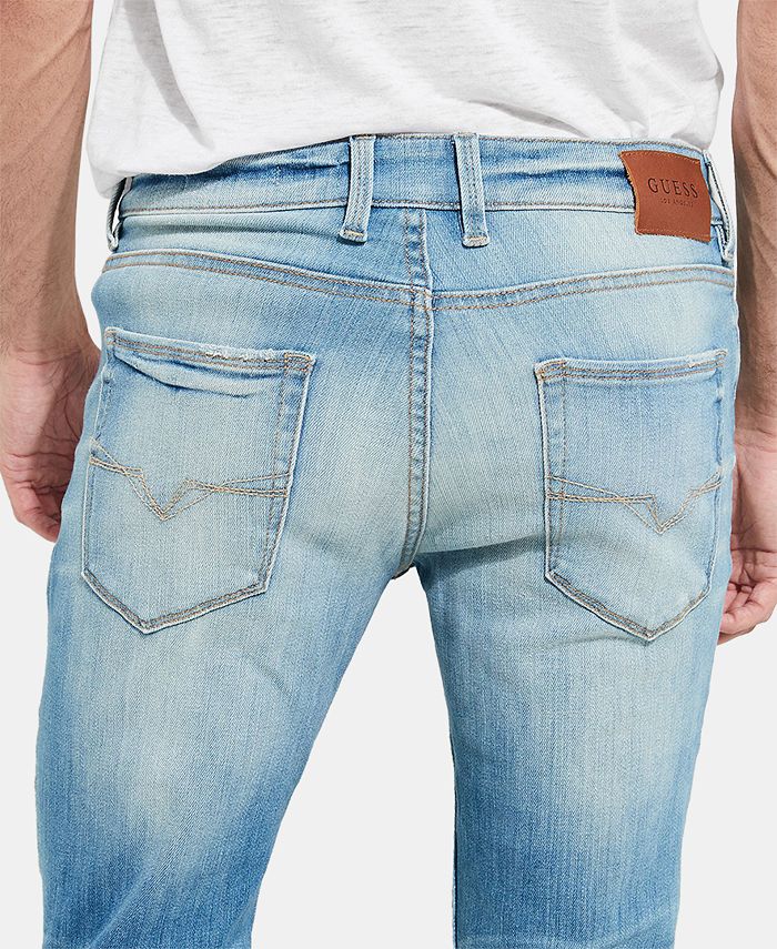 GUESS Men's Slim Tapered Freeform Jeans Macy's
