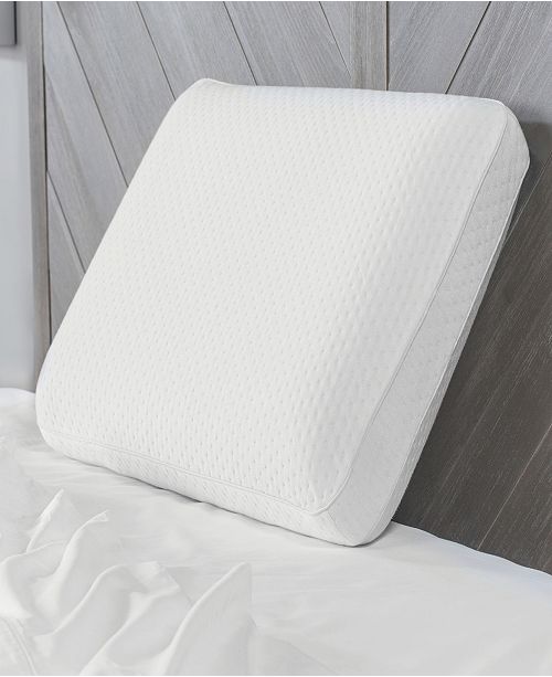 Sensorpedic Luxury Extraordinaire Gusseted King Memory Foam Pillow Reviews Pillows Bed Bath Macy S