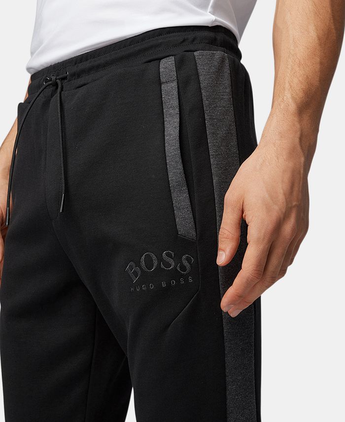 Hugo Boss BOSS Men's Hadiko Slim-Fit Jogging Trousers - Macy's