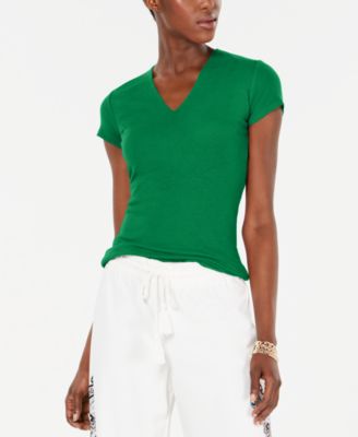 macys green tops