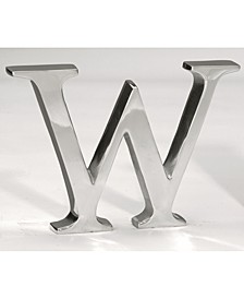KINDWER 6" Aluminum Letter W