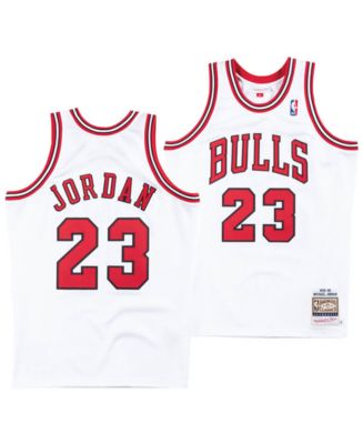 Mitchell & Ness Men's Chicago Bulls Michael Jordan Authentic Jersey - Macy's