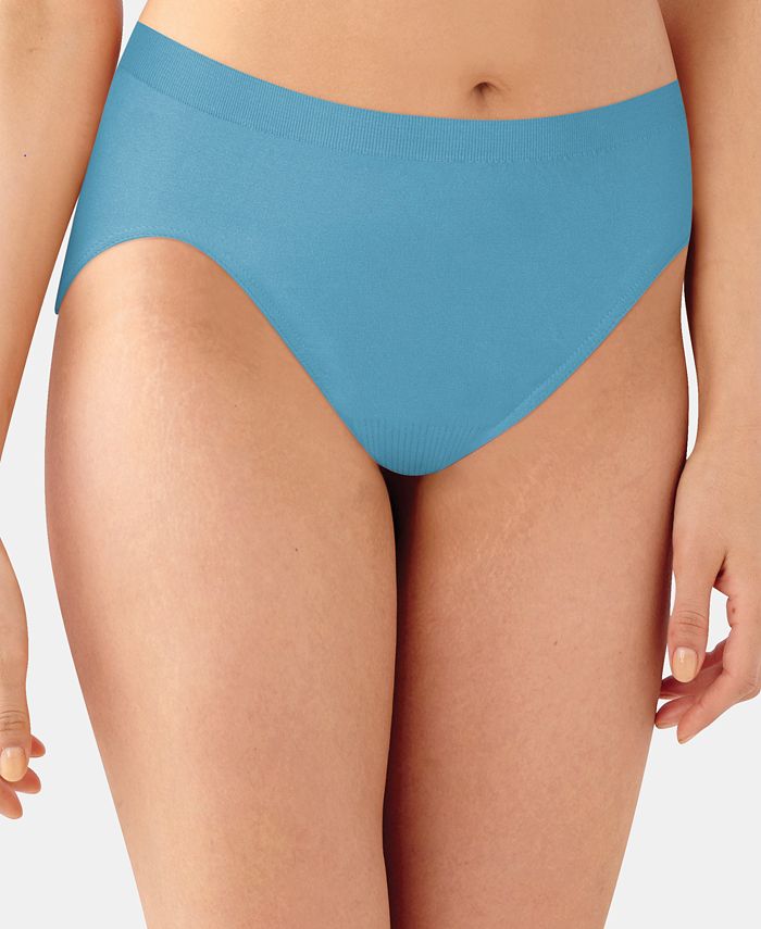 Bali Women's Comfort Revolution Microfiber Hi Cut Brief Underwear
