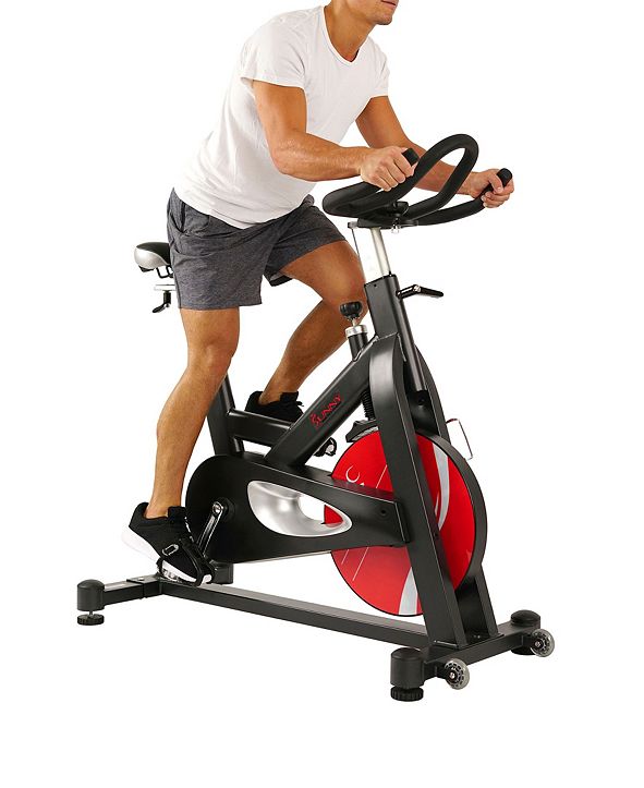 sunny health & fitness evolution pro magnetic belt drive indoor cycling bike reviews