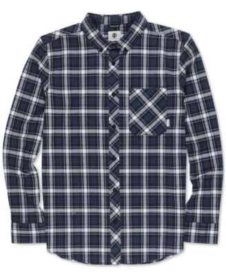 Element - Men's Lumber Plaid Flannel Shirt