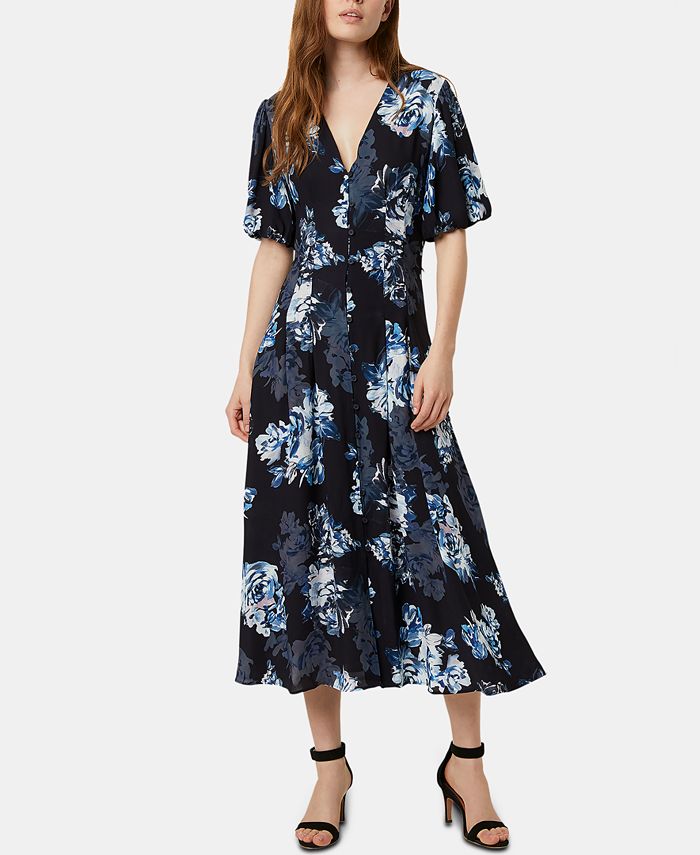French Connection Caterina Floral-Print Maxi Dress - Macy's