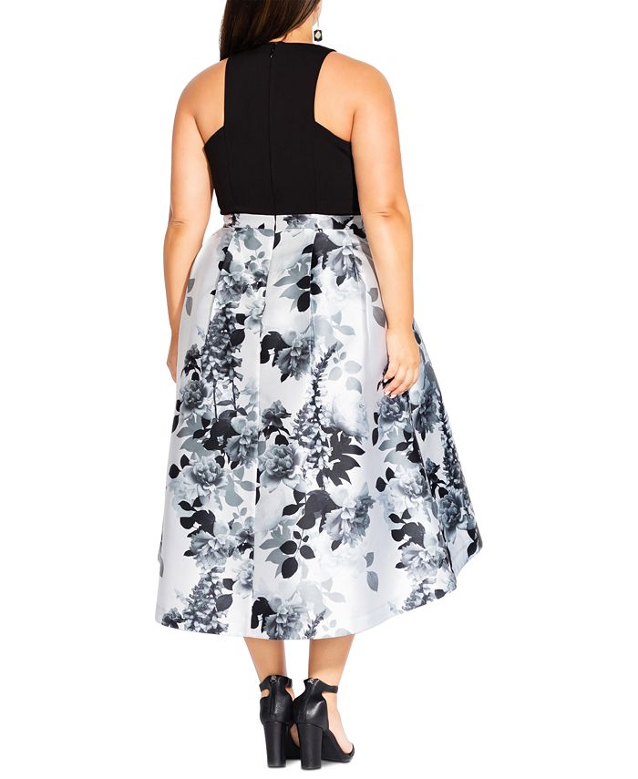 City Chic Trendy Plus Size Amelia Dress - Macy's