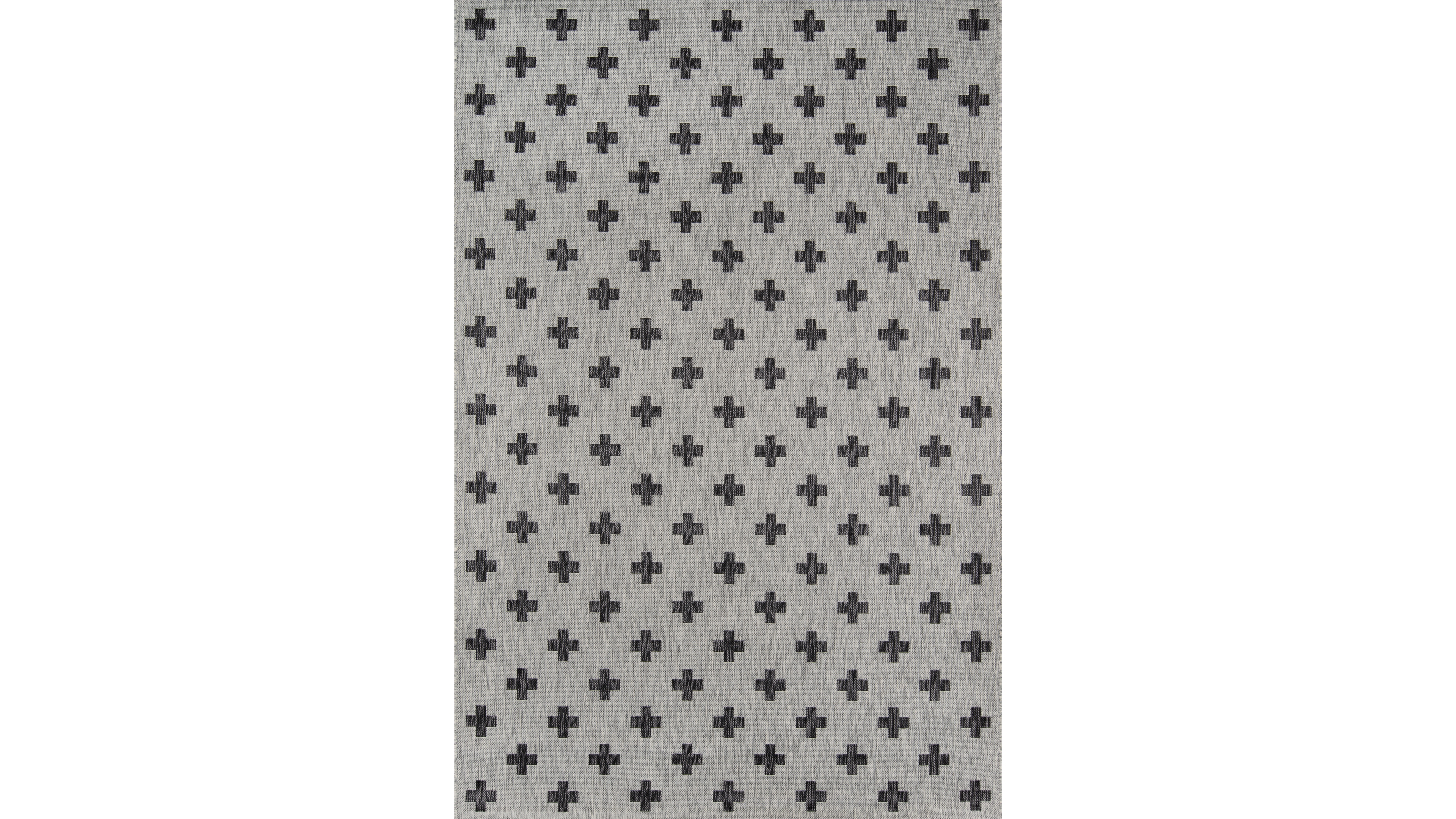 Novogratz Villa Vi-01 Gray 3'3" x 5' Outdoor Area Rug
