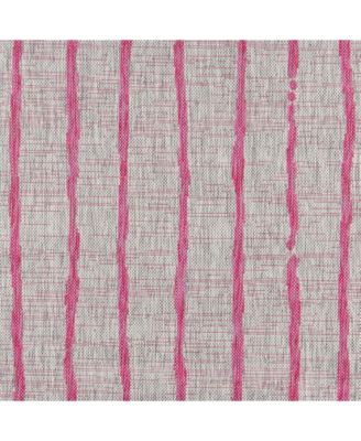 Novogratz Villa Vi-03 Fuschia 7'10" x 10'10" Outdoor Area Rug
