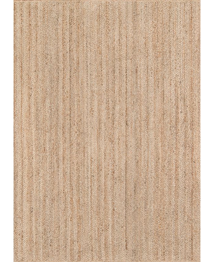 Erin Gates Westshore Jute Wes1 Waltham Brown 2'3" x 8' Runner Area Rug Macy's