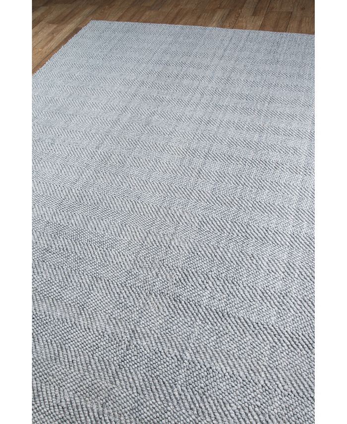 Erin Gates Ledgebrook Led1 Washington Gray 2'3" x 8' Runner Area Rug