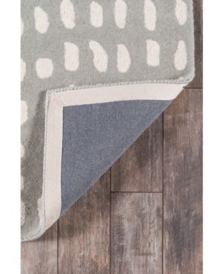 Novogratz Delmar Del11 Gray 2'3" x 8' Runner Area Rug