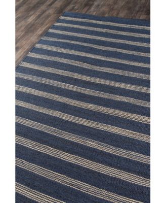 Novogratz Montauk Mtk-1 Navy 2'3" x 8' Runner Area Rug