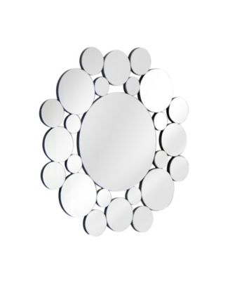 Abbyson Living - Living Mirage Bubbles Round Wall Mirror