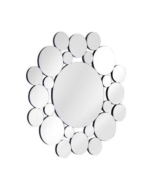 Abbyson Living Mirage Bubbles Round Wall Mirror Reviews All Mirrors Home Decor Macy S