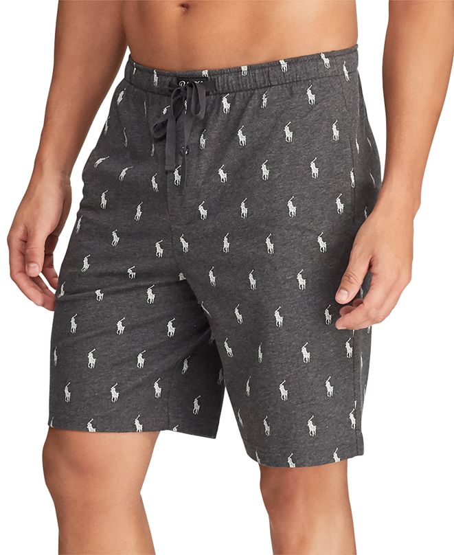 Polo Ralph Lauren Men's Knit Pony Player Pajama Shorts & Reviews ...