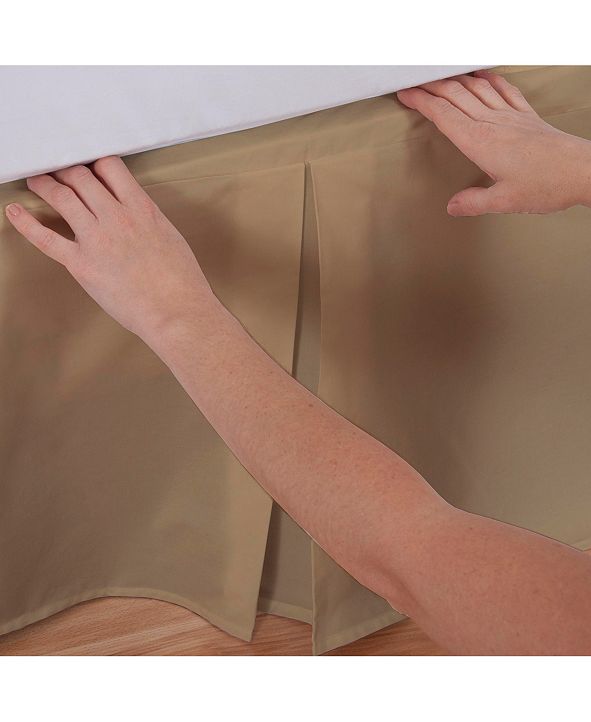 Magic Skirt Tailored Full Bed Skirt & Reviews - Sheets ...