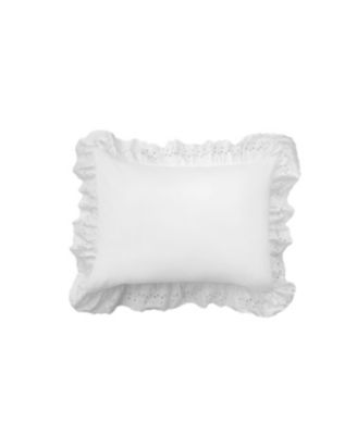 Fresh Ideas - Ruffled Eyelet Pillow King Sham