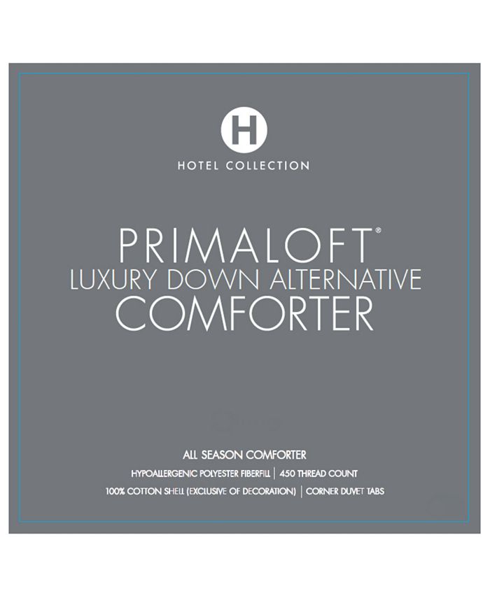 Hotel Collection Twin Comforter Primaloft Hi Loft Down Alternative T96011 