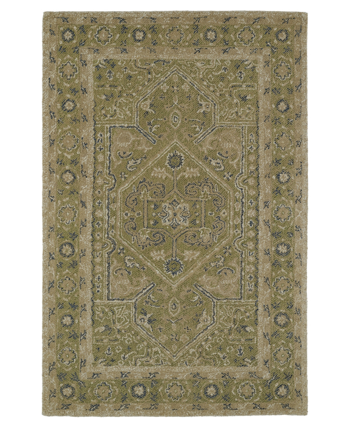 Kaleen Montage MTG07-50 Green 8' x 10' Area Rug - Green