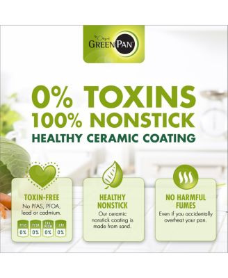 GreenPan Padova Ceramic Non-Stick Cookware Set, 10 Piece