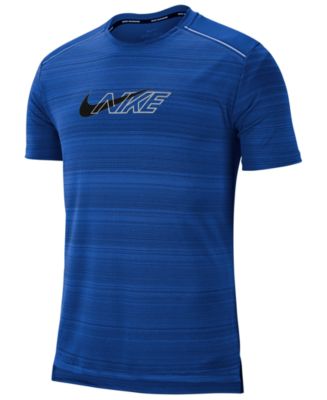 Nike Men's Miler Dri-FIT Flash Running T-Shirt - Macy's