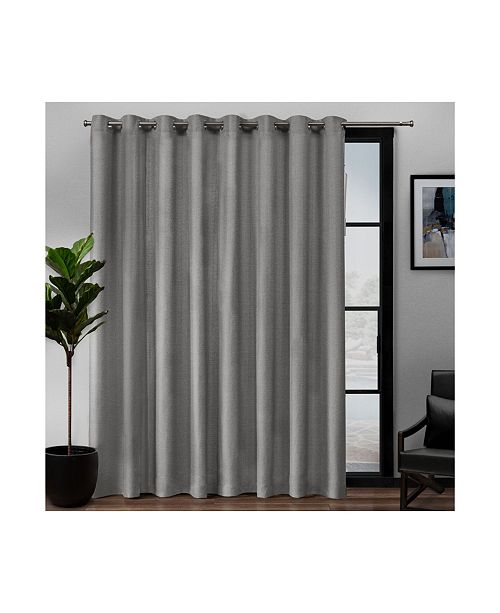 Exclusive Home Loha Patio Grommet Top Single Curtain Panel 108 X