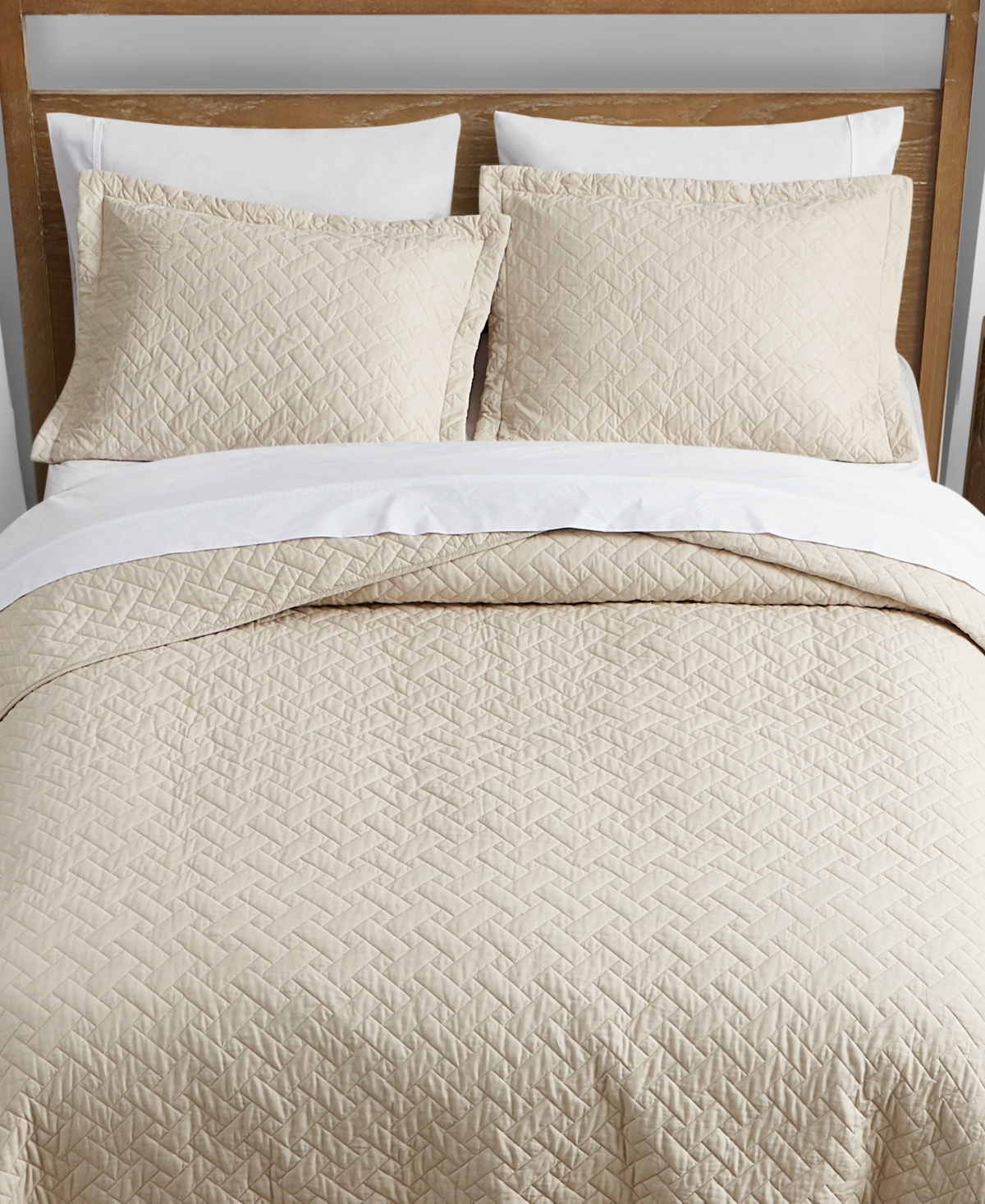 Tommy Bahama Home Solid Reversible -Piece Quilt Set
