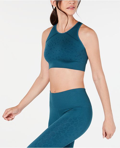 Ideology Seamless Racerback Medium Impact Sports Bra Created