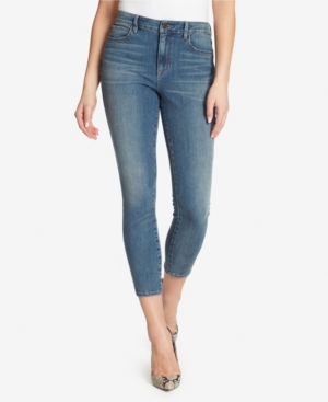 image of Skinnygirl High Rise Skinny Ankle Jeans