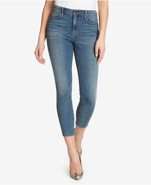high rise super skinny ankle jeans