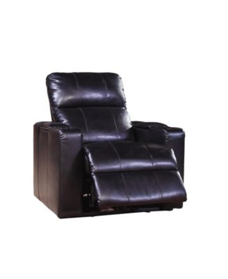 Pulaski - Carroll Power Recliner w/ USB Port and Storage, Quick Ship