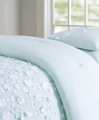 Christian Siriano Confetti Flowers 3 Piece Comforter Set, King