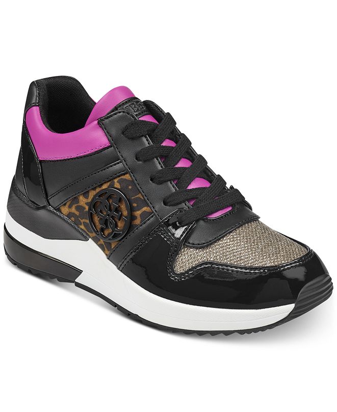 GUESS Joyd Wedge Sneakers & Reviews - Athletic Shoes & Sneakers - Shoes - Macy&#39;s