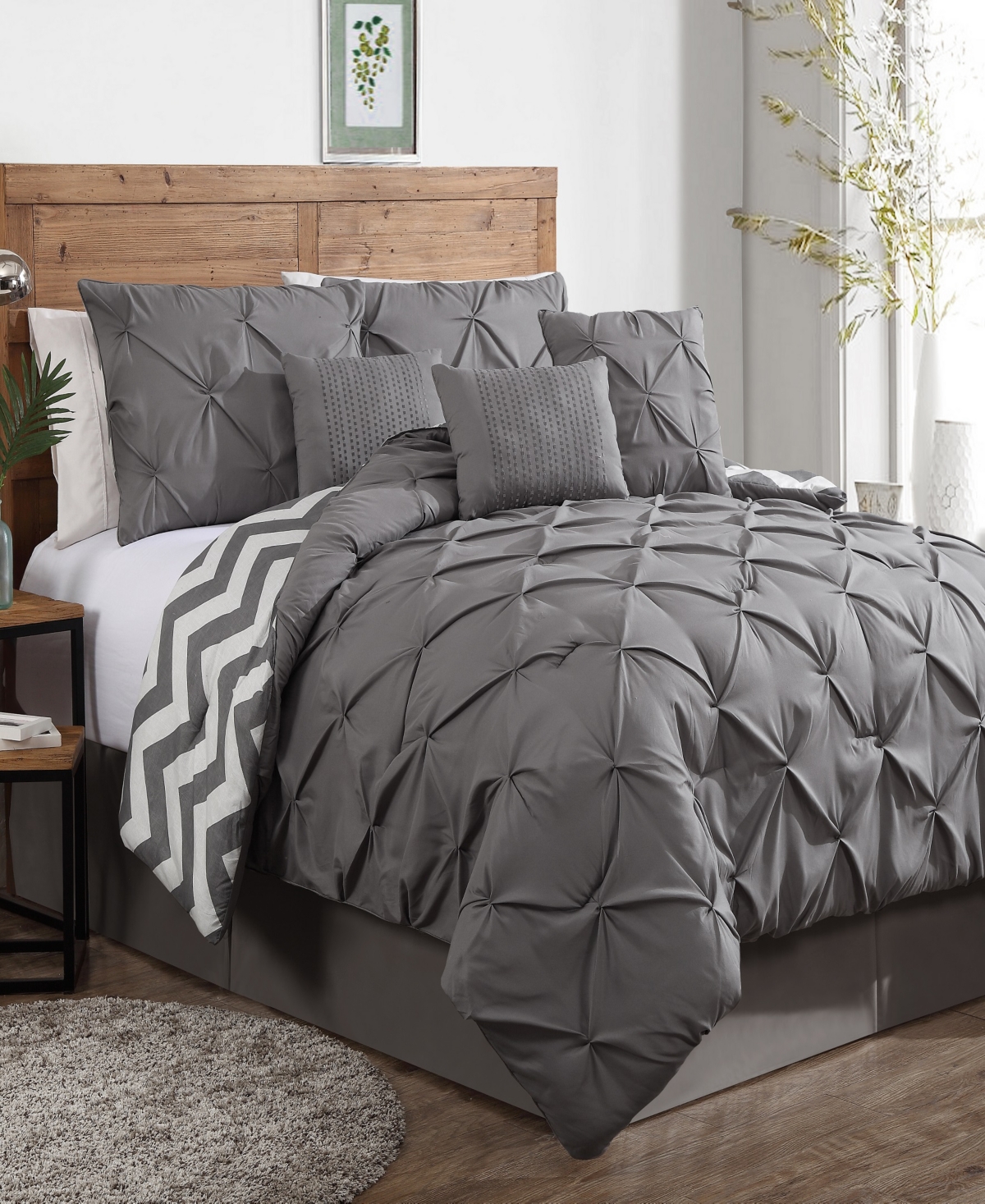 UPC 868339000234 product image for Ella 7 Pc Queen Comforter Set Bedding | upcitemdb.com