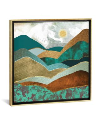 Golden Hills by Spacefrog Designs Gallery-Wrapped Canvas Print - 37" x 37" x 0.75"