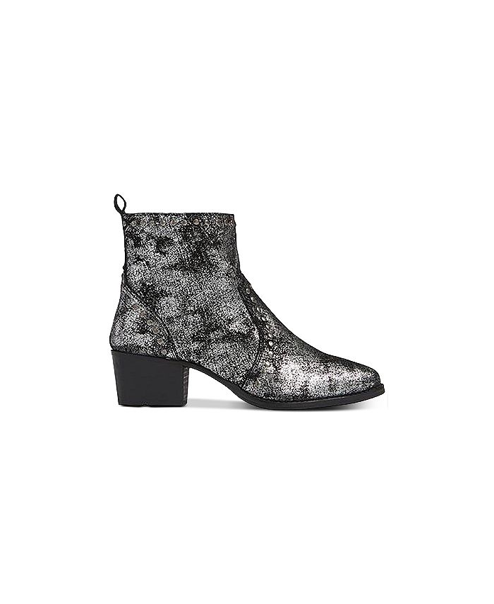charles by charles david snake print embossed booties