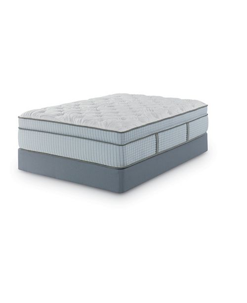 Scott Living Vista 15 5 Cushion Firm Euro Pillow Top Mattress Set