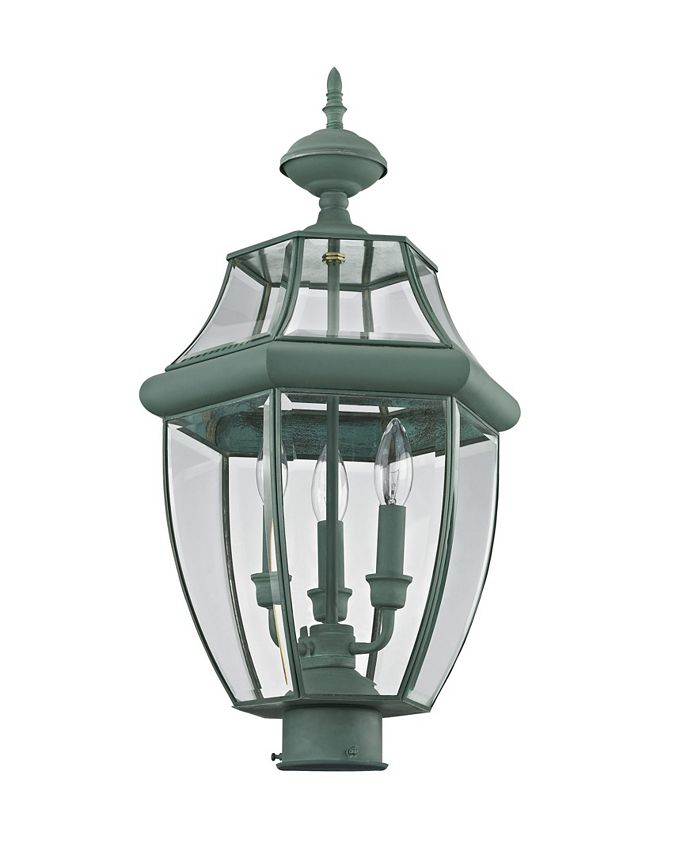 Livex - Monterey 3-Light Outdoor Post Lantern