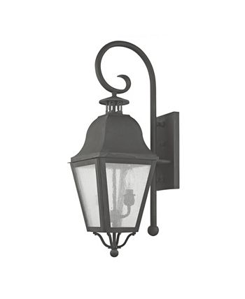 Livex - Amwell 2-Light Outdoor Wall Lantern