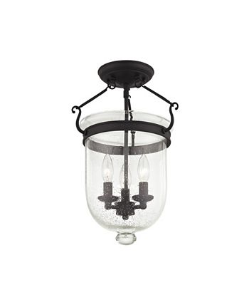 Livex - Jefferson 3-Light 17" Ceiling Mount